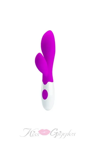 30 Function G-Spot Vibrator with Curved Shaft and Thicker Tip