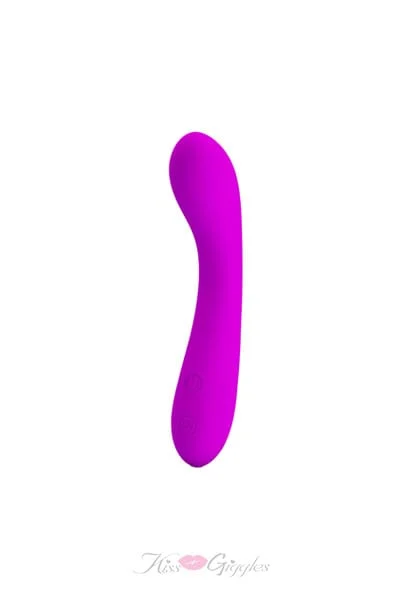 Curve vibrator purple vibrating sex toy pretty love tony - purple