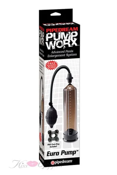 Pump Worx Euro Pump - Smooth Flexible PVC opening - Black
