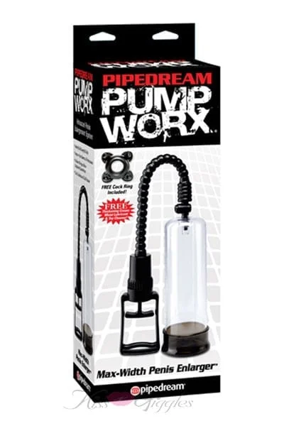 Max-Width Penis Pump Girth Enhancer Enlarger Pump Worx