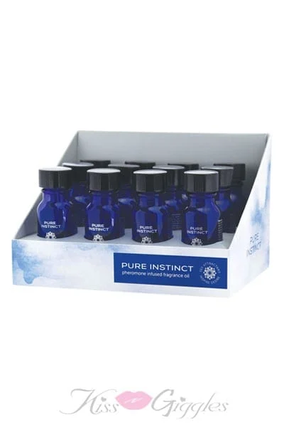 Pure Instinct Pheromone Fragrance Oil True Blue 12 Pcs
