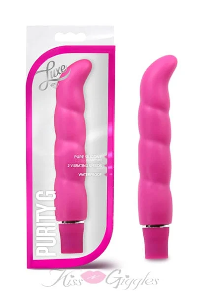 Purity G - Pink 5 Inches Curve G Spot Waterproof Vibrator
