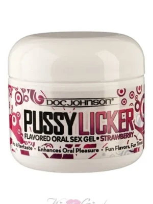Flavored Pussy Licker Flavored Oral Sex Gel Clit Stimulator - Strawberry