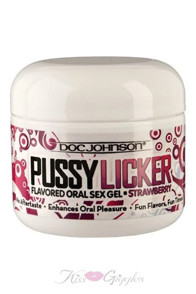 Flavored Pussy Licker Oral Sex Gel Clit Stimulator - Strawberry