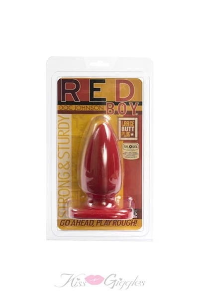 Red Boy - Red Boy Butt Plug - Red