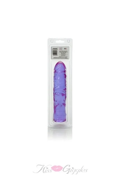 Reflective gel veined chubby dong 8. 5-inch - purple