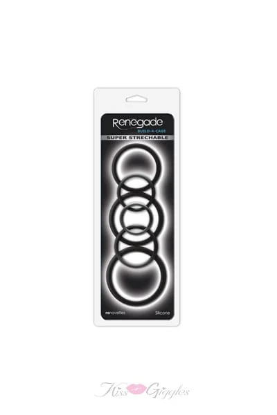 Renegade Build-a-Cage Rings - Black
