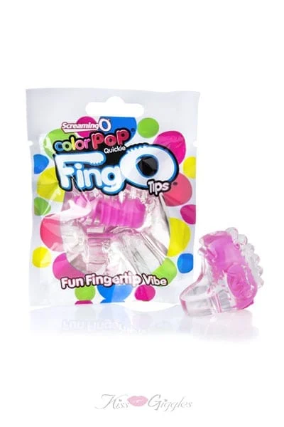 Screaming O Fingos Tips - Pink - Each