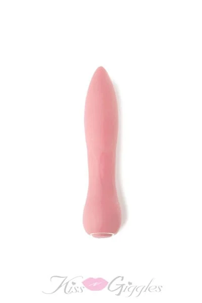 Flexible Clitoris Massager Vibrating Bullet Millennial Pink