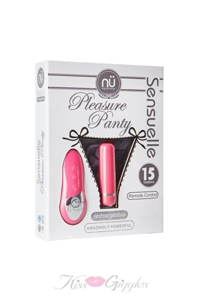 Sensuelle Vibrating Panty with Remote Control - Pink Vibrator