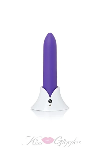 Sensuelle Point - 3.6 inches Hybrid Bullet Vibrator - Purple