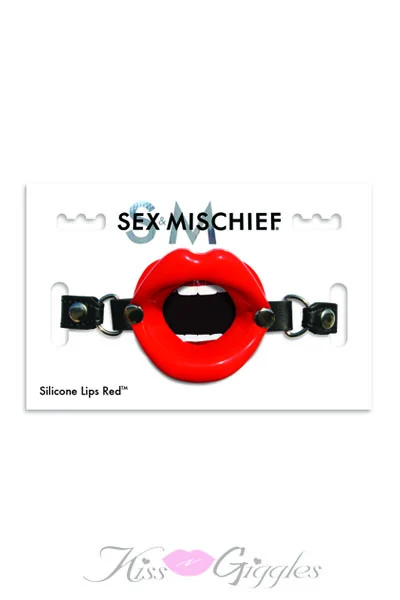 Sex and Mischief Silicone Lips - Red