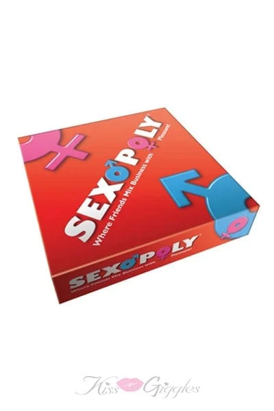 Sexopoly Board Game Couples or Party Naught Board Game