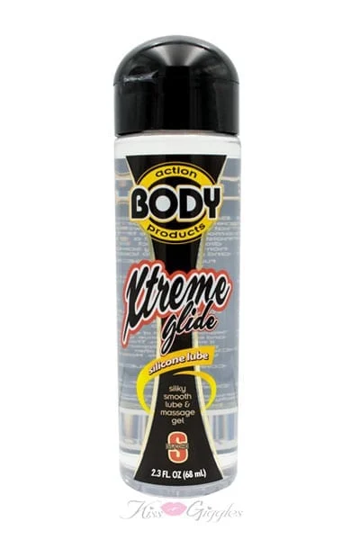 Silicone Based Lubricant Body Action Extreme Glide - 2.3 Oz