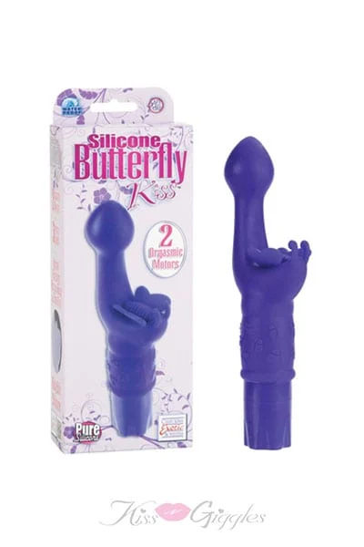 Silicone butterfly kiss - purple