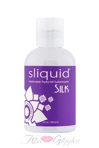 Sliquid Naturals Silk - Water Based Hybrid Cream - 4.2 oz.