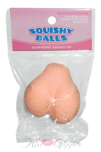 Squishy Balls 2.75" Tall - Berry Scented