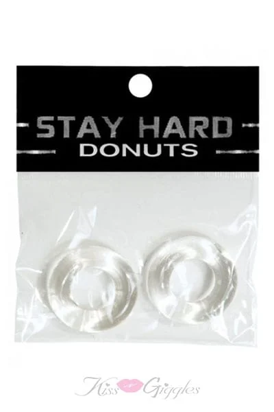 Stay Hard Donuts - 2 Pack Clear