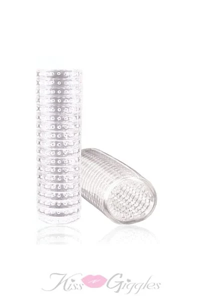 Soft and Pliable 5.5-inch Masturbation Sleeve - Clear