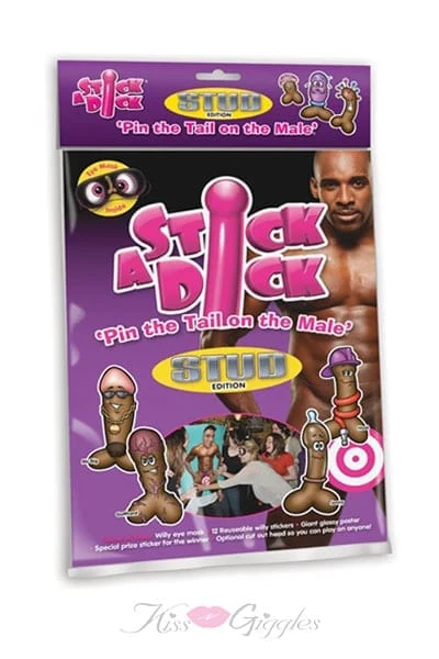Stick a Dick Cock Stud Edition Bachelorette Party Game