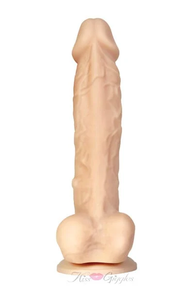 Strong suction base large & thick realistic dildo - soft and flexible