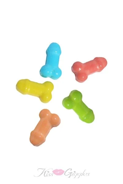 Fruit Flavor Fun X-Rated Penis Candy Bag - 100 Pieces
