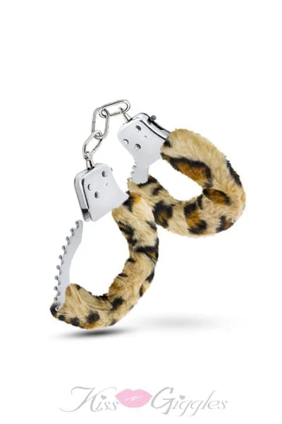 Leopard Handcuffs Role Play Bondage & Fetish Toys - Temptasia