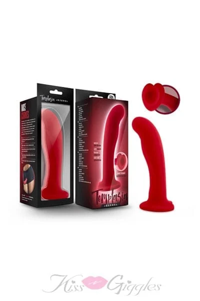 6.25 Inch G-spot Dildo Soft Warm Feature and Harness Compatible