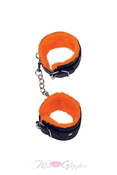The 9's Orange is the New Black Love Cuffs Ankle - Black