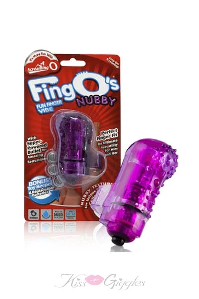 The Fing - Fun Purple Finger Vibrators - Clit Stimulator