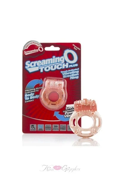 The Screaming O Touch Plus - Disposable Vibrating Ring - 90 Minutes