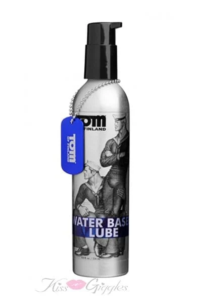 Tom of Fin. Water Based Lube 8 Oz.