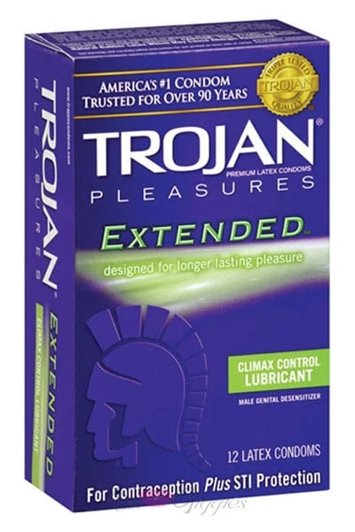 Trojan Extended Pleasure - 12 Pack TJ97250