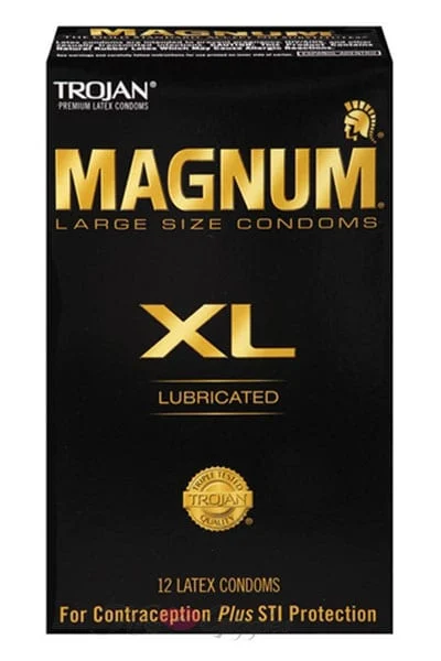 Trojan Magnum X-Large Condoms - 12 Pack TJ64712