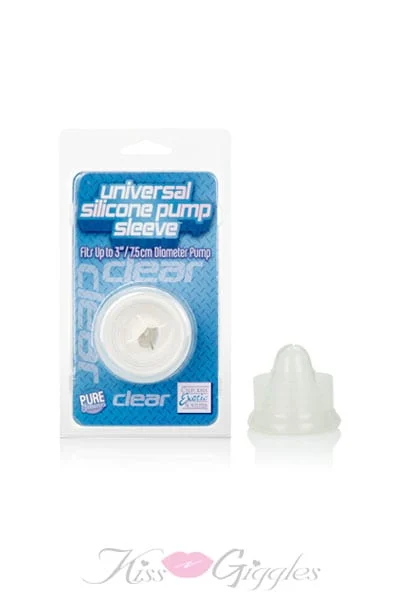 Universal Silicone Pump Sleeve - Clear