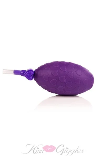 Vibrating Clitoral Pump - Purple