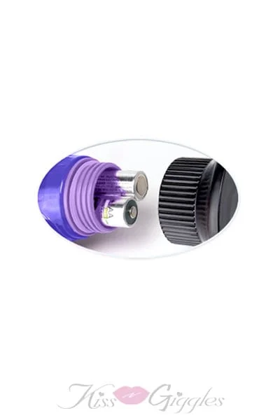 Waterproof suction cup wireless vibrator beaver wall bangers - purple