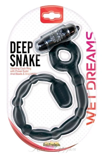 Wet Dreams Deep Snake - Black