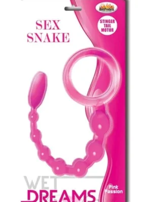 Anal Beads with Vibrating Tip
