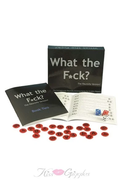 What The F*Ck? 400 Questions Dice Drinking Game Raunchy Version