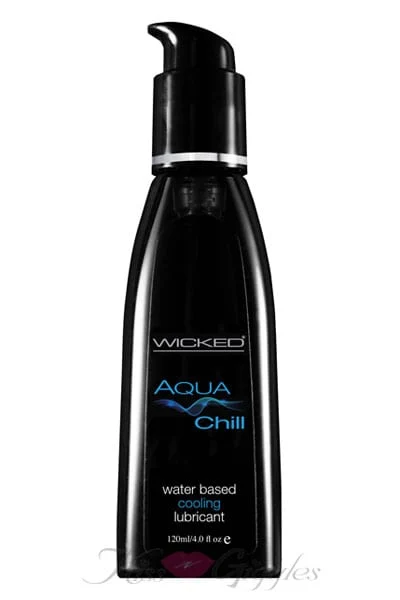 Wicked Aqua Chill Water Based Cooling Lubricant 4.0 Fl Oz. / 120 ml