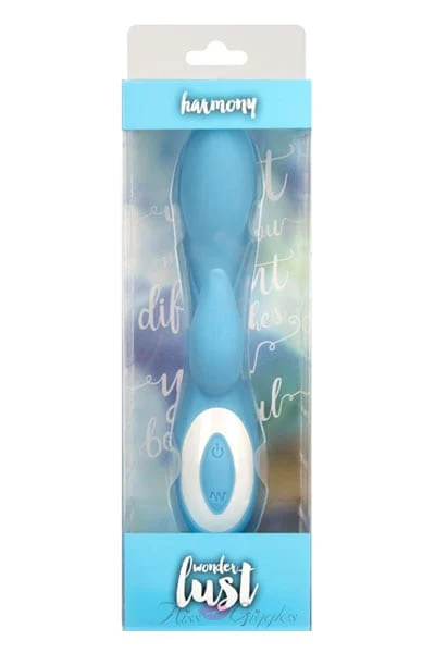 Wonderlust Harmony Rabbit Style Vibrator G Spot stimulator - Blue