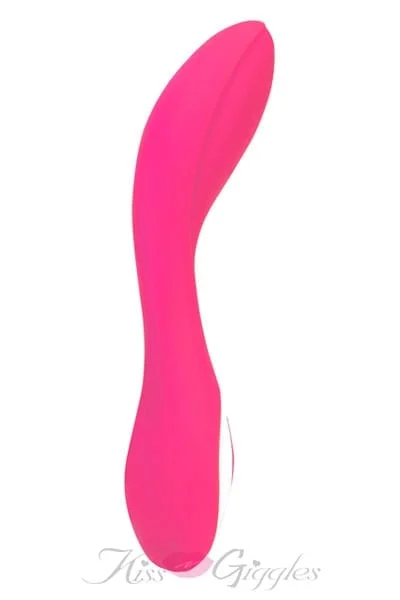 Wonderlust Serenity Sensually Shaped Curve G Spot Vibrator - Pink
