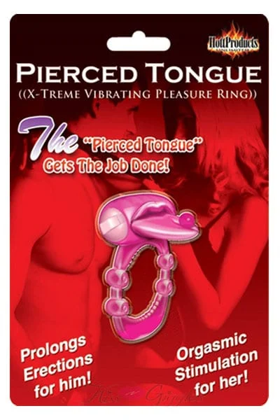X-treme Vibe Pierced Tongue - Magenta
