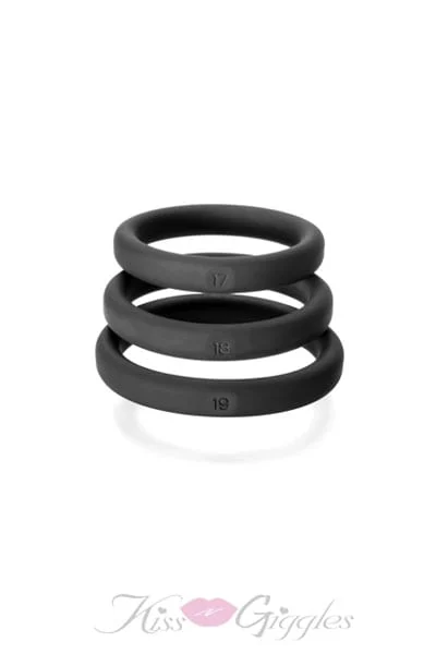Xact- Fit 3 Premium Silicone Rings - #17, #18, #19