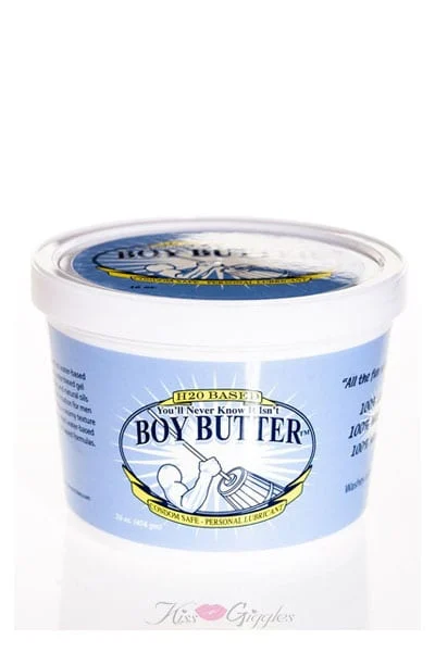 You'll Never Know It Isn't Boy Butter Water-Based Lubricant - 16 Oz.