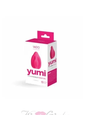 Yumi Rechargeable Finger Vibe Pink