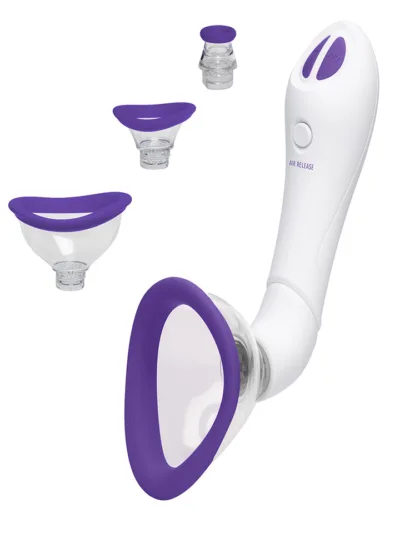 Nipple and Vulva Pump Clit & Nipple Stimulator with 7 Suction Functions