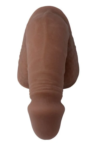 Realistic looking bulge soft packer dildo medium size soft penis
