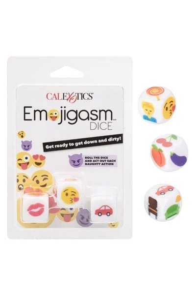 Emojigasm Sex Dice Naughty Game for Couples Playtime Ideas